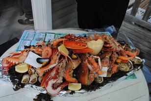 Un beau plateau de fruits de mer !