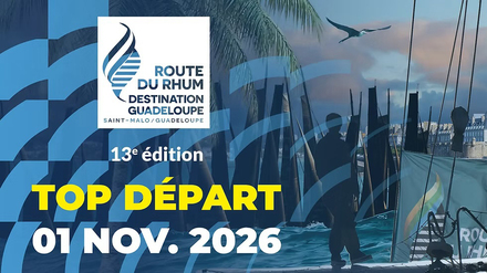 Affiche Route du Rhum 2026 hébergement camping