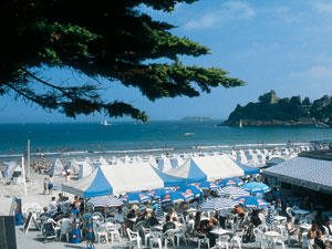 Dinard - La plage de l'Ecluse