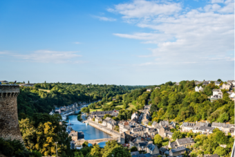 Ville de Dinan - Vue du port